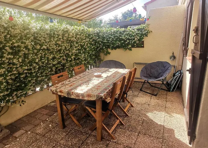 Pavillon Lumineux Avec Terrasse A 500m De La Plage, Parking Securise, 6 Couchages - Fr-1-732-52 Semesterbostad *